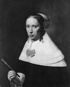 Portret van een vrouw by Jan van Bijlert