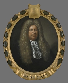 Portret van Jacob Dane (1638-1699) by Pieter van der Werff