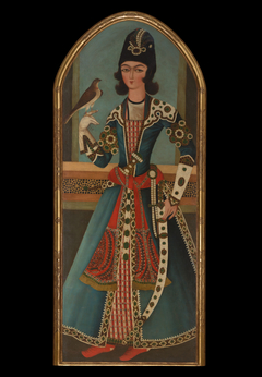 Prince Holding a Falcon by Anonymous