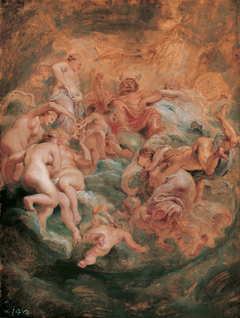 Psyche taken up into Olympus by Peter Paul Rubens