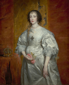 Queen Henrietta Maria by Anthony van Dyck