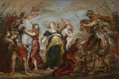 Reconciliation between Sabines and Romans by Peter Paul Rubens