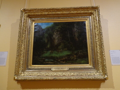 Réserve de chevreuils by Gustave Courbet