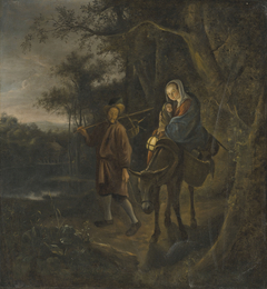 Rest on the Flight into Egypt by Anonymous