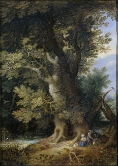 Rest on the Flight into Egypt by Unknown Artist