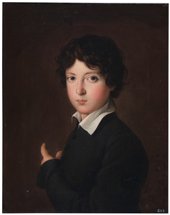 Retrato de un niño by Zacarías González Velázquez