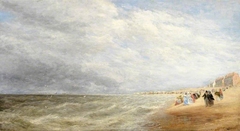 Rhyl Sands by David Cox Jr