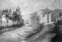 Road near Sulmona, Italy by Theodor Philipsen