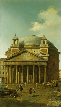 Rome: The Pantheon by Canaletto