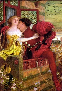 Romeo and Juliet by Ford Madox Brown