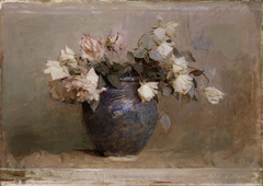 Roses by Abbott Handerson Thayer