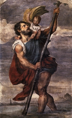 Saint Christopher by Titian