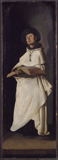 Saint Cyril of Constantinople by Francisco de Zurbarán