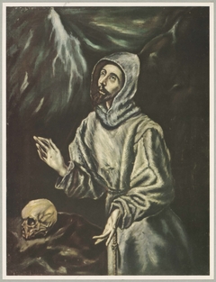 Saint Francis receiving the Stigmata by El Greco