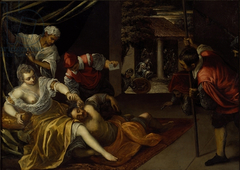 Samson and Delilah by Jacopo Tintoretto