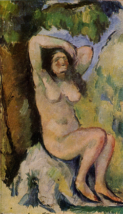 Seated Bather by Paul Cézanne