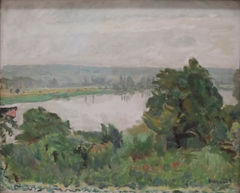 Seine near Vernon by Pierre Bonnard