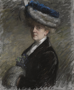 Self-portrait by Thérèse Schwartze