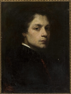 Self-portrait by Wandalin Strzałecki