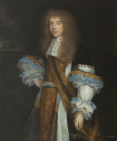 Sir Robert Shirley, 7th Bt Shirley of Staunton Harold,  6th Baron Ferres of Chantilly and 1st Earl Ferrers PC (1650-1717) by John Michael Wright