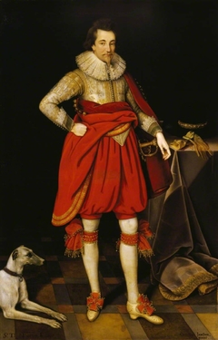 Sir Thomas Parker  of Ratton (b.1594/5 - 1663) by Marcus Gheeraerts the Younger