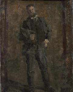 Sketch for Portrait of Leslie W. Miller by Thomas Eakins