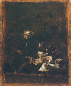 Sketch for The Gross Clinic by Thomas Eakins