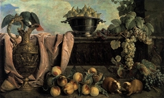 Still-Life with Ewer by Alexandre-François Desportes