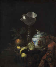 Still Life with Nautilus Cup by Willem Kalf