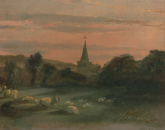 Stoke Poges Church by Thomas Churchyard