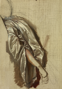 Study of Quinn Barbara's Arm to the Painting "The Death of Barbara Radziwiłł" by Józef Simmler