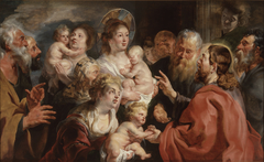 Suffer the Little Children to Come Unto Me by Jacob Jordaens