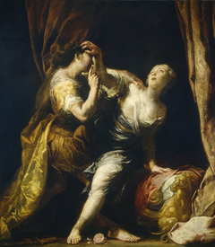 Tarquin and Lucretia by Giuseppe Crespi