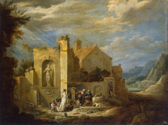 Temptation of St Antony by David Teniers the Younger