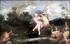 The Abduction of Deianeira by the Centaur Nessus by Peter Paul Rubens