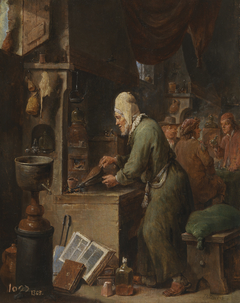 The Alchemist by David Teniers the Younger