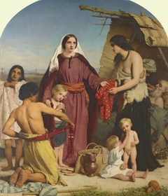 The Almsdeeds of Dorcas by William Charles Thomas Dobson