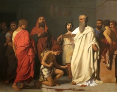 The Anointing of David by Samuel by François-Léon Benouville