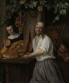 The Baker Arent Oostwaard and his Wife, Catharina Keizerswaard by Jan Havicksz. Steen