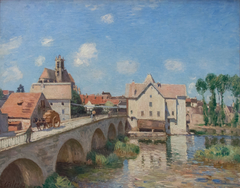 The Bridge at Moret by Alfred Sisley