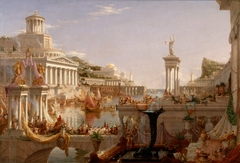 The Course of Empire: Consummation by Thomas Cole