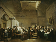 The Drawing Gallery of the Felix Meritis Society by Adriaan de Lelie