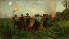 The Feast of Saint John by Jules Breton