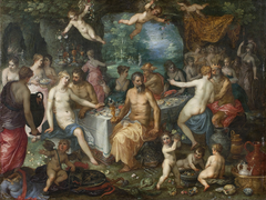 The Feast of the Gods. The Wedding of Peleus and Thetis by Jan Brueghel the Elder