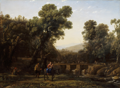 The Flight into Egypt by Claude Lorrain