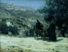 The Flight into Egypt by Henry Ossawa Tanner