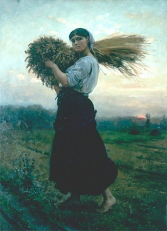 The Gleaner by Jules Breton