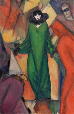 The Green Domino by Albert Bloch