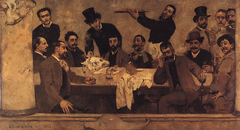 The Group of Leão by Columbano Bordalo Pinheiro