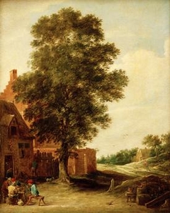 The Inn under the Linden Tree by David Teniers the Younger